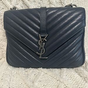 Saint Laurent Small College Handbag
